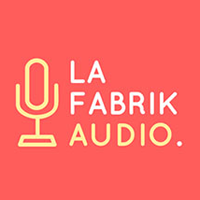 Logo de l'agence de podcast La Fabrik Audio