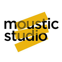 Logo de l'agence de podcast Moustic Studio