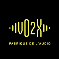 Logo de l'agence de podcast VO(2)X